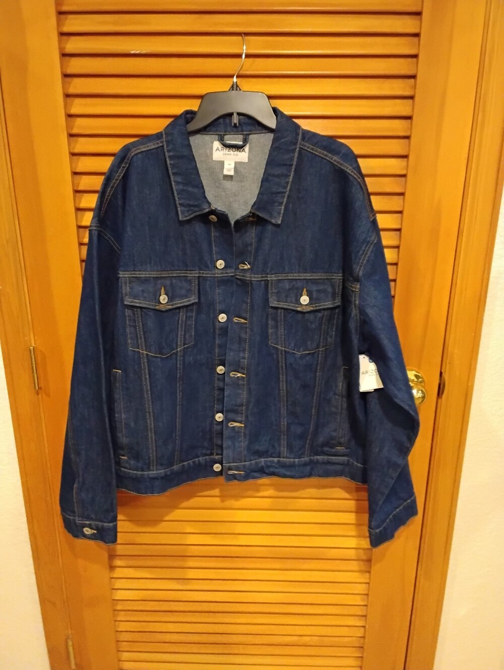 NWT 100% Cotton Arizona Denim Jacket XXL Firm Price